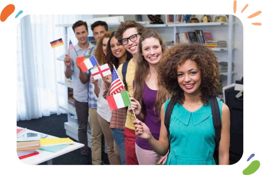 ccv-students-with-flags