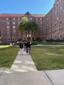 Florida State University college walking tour 
