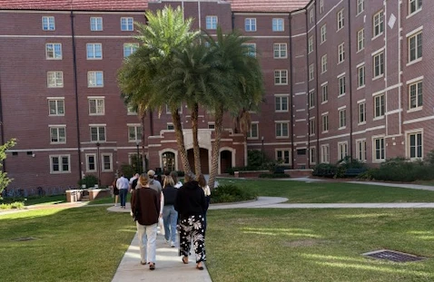 Florida State University college walking tour